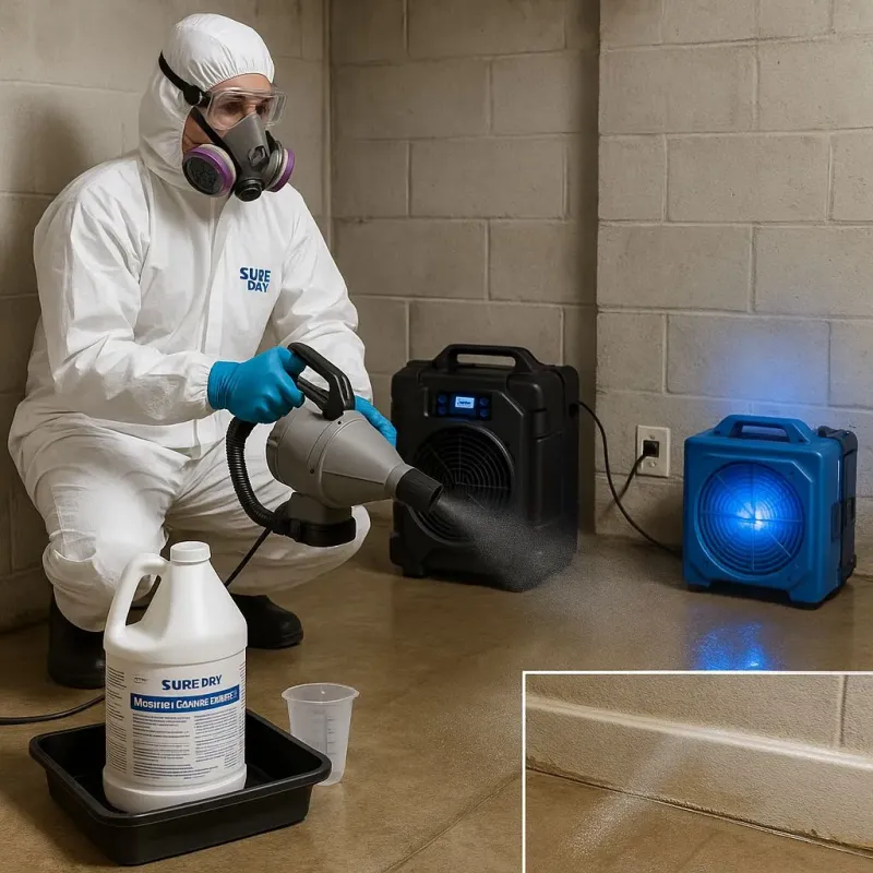 Sanitization and Odor Removal process in Mirrormont, WA