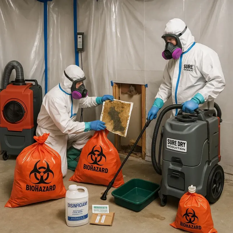 Contaminated Water Handling Protocols process in Mirrormont, WA