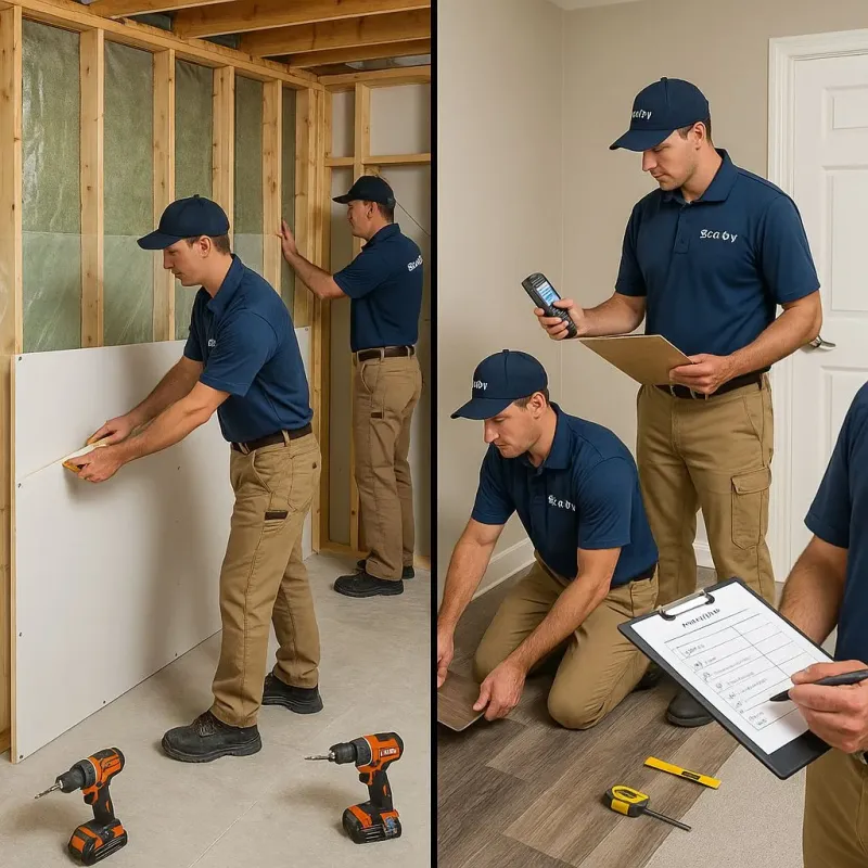 Repairs and Reconstruction process in Mirrormont, WA