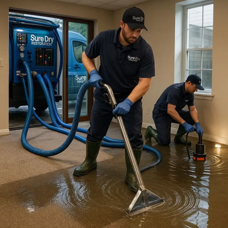 Water Extraction and Removal process in Mirrormont, WA